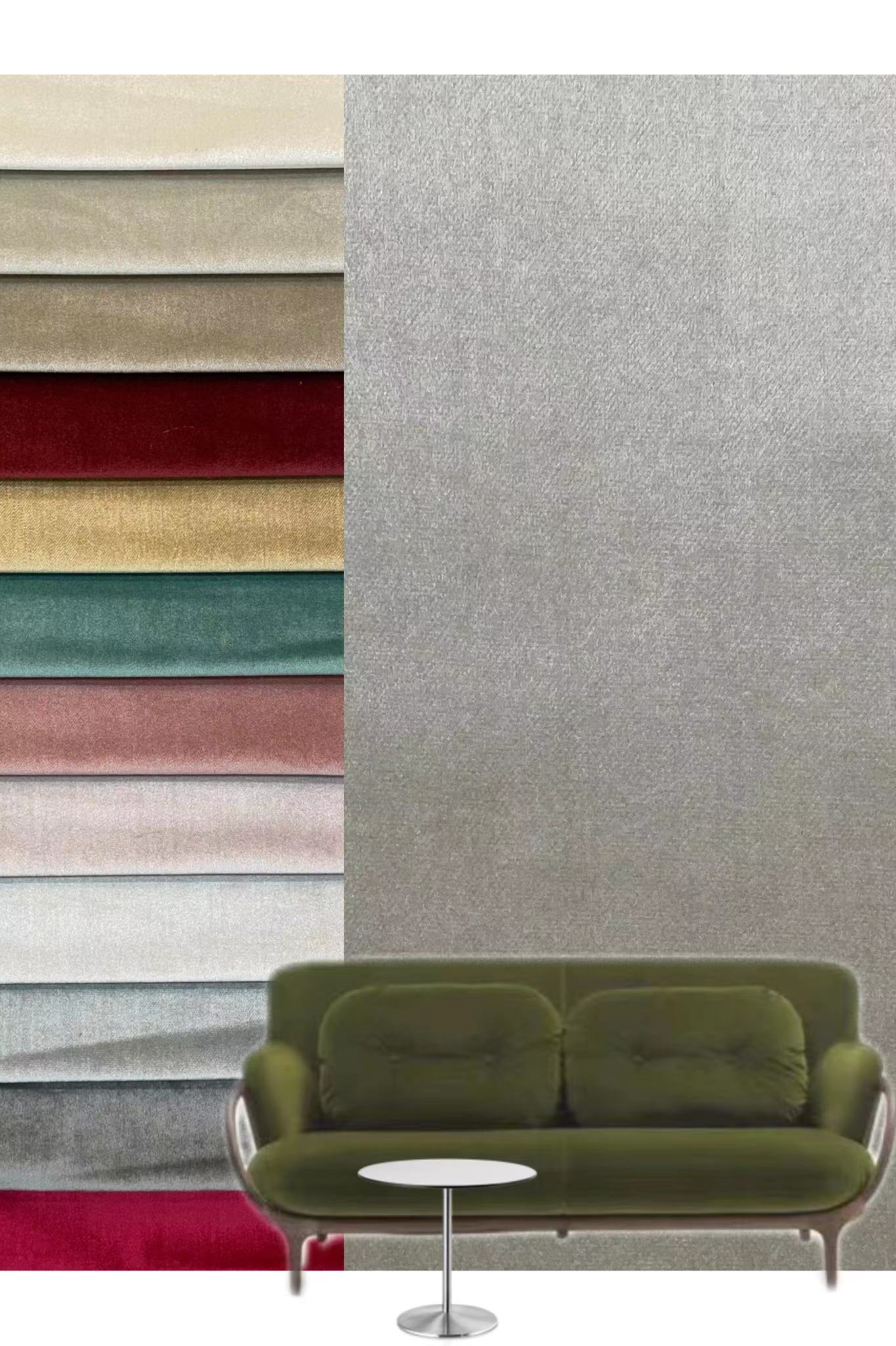 Plain Velvet for Sofa